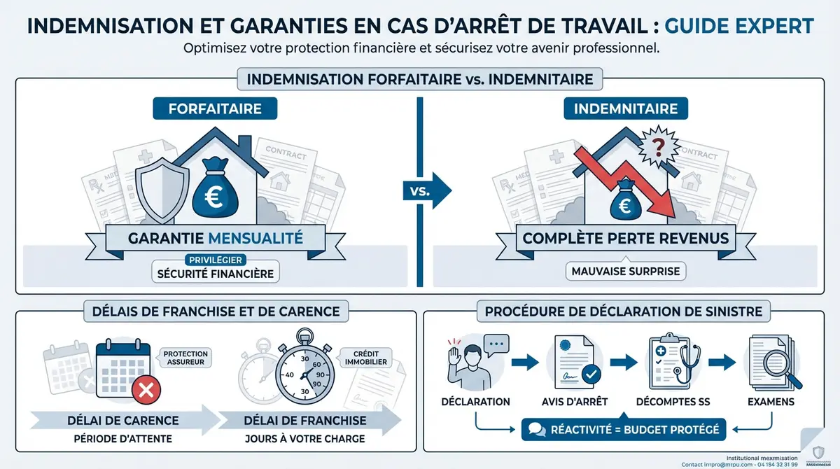Dossier médical et documents pour indemnisation assurance emprunteur