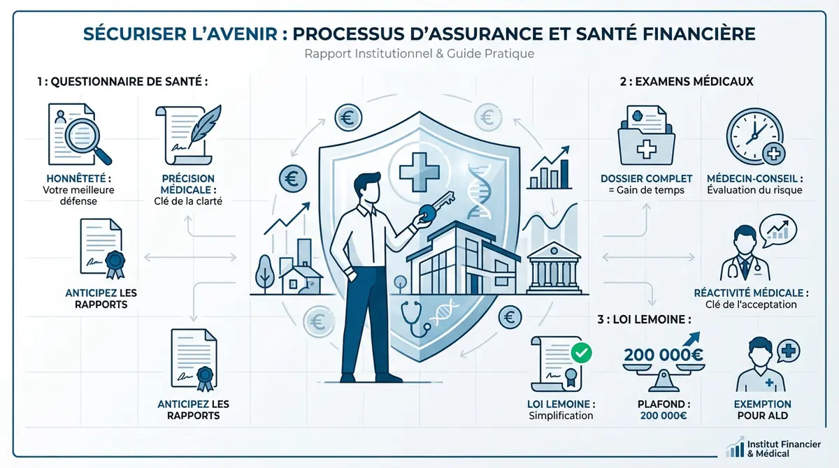 Dossier médical et contrat d'assurance de prêt immobilier