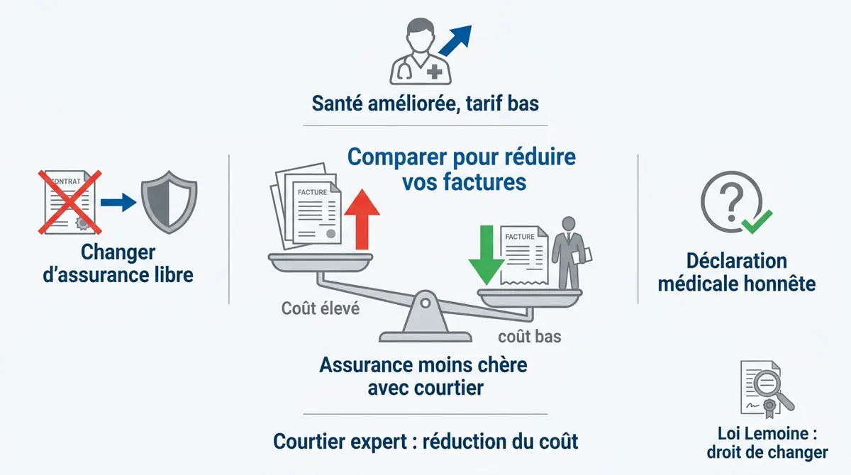 Optimisation des coûts de l'assurance emprunteur
