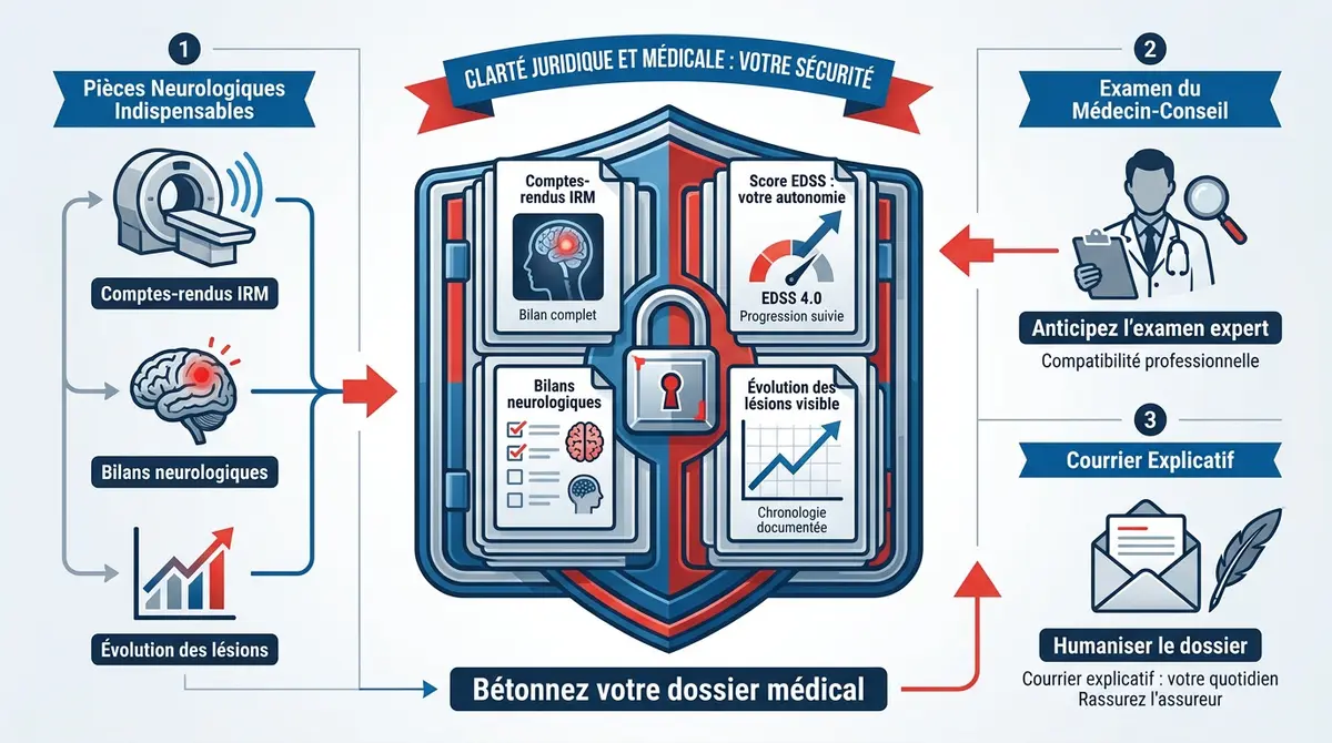 Dossier médical complet pour assurance de prêt immobilier